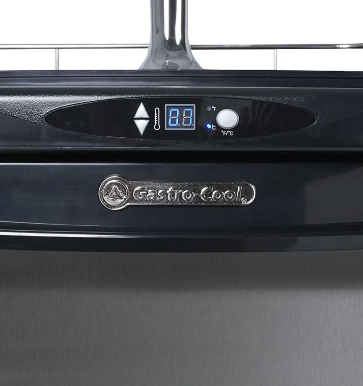 Gastro-Cool BK160 Bierkühler 150 Liter auf Rollen, für KEG Fässer bis 50 Liter
