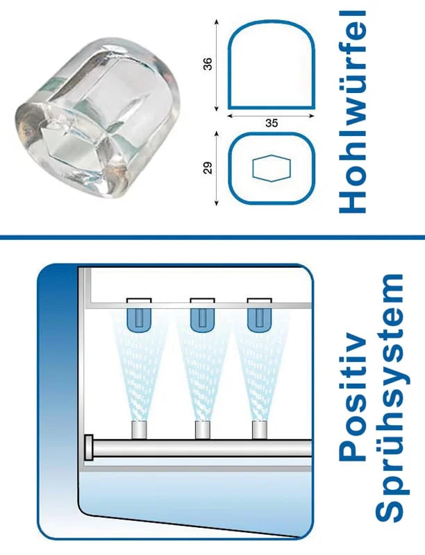 Nordcap Eiswürfelbereiter SDE 64 W