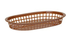 Hendi Servierkörbe im Fastfood-Stil, Schwarz, 6 Stk., 275x175x(H)38mm