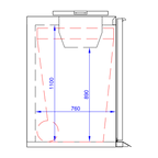 Tefcold Abfallkühler WBC 240