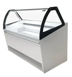 NordCap Speiseeisvitrine BERMUDA VIEW LX 10 UM mit Umluftkühlung
