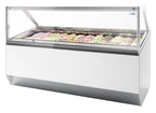 NordCap Speiseeisvitrine MILLENNIUM 2.0 GE 120 mit Umluftkühlung