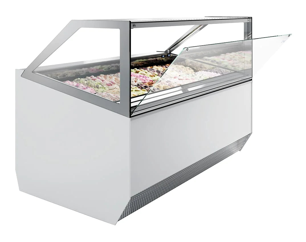 NordCap Speiseeisvitrine MILLENNIUM 2.0 GE 120 mit Umluftkühlung