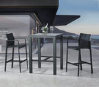 barths Bar Sessel Rhodos anthrazit/anthrazit