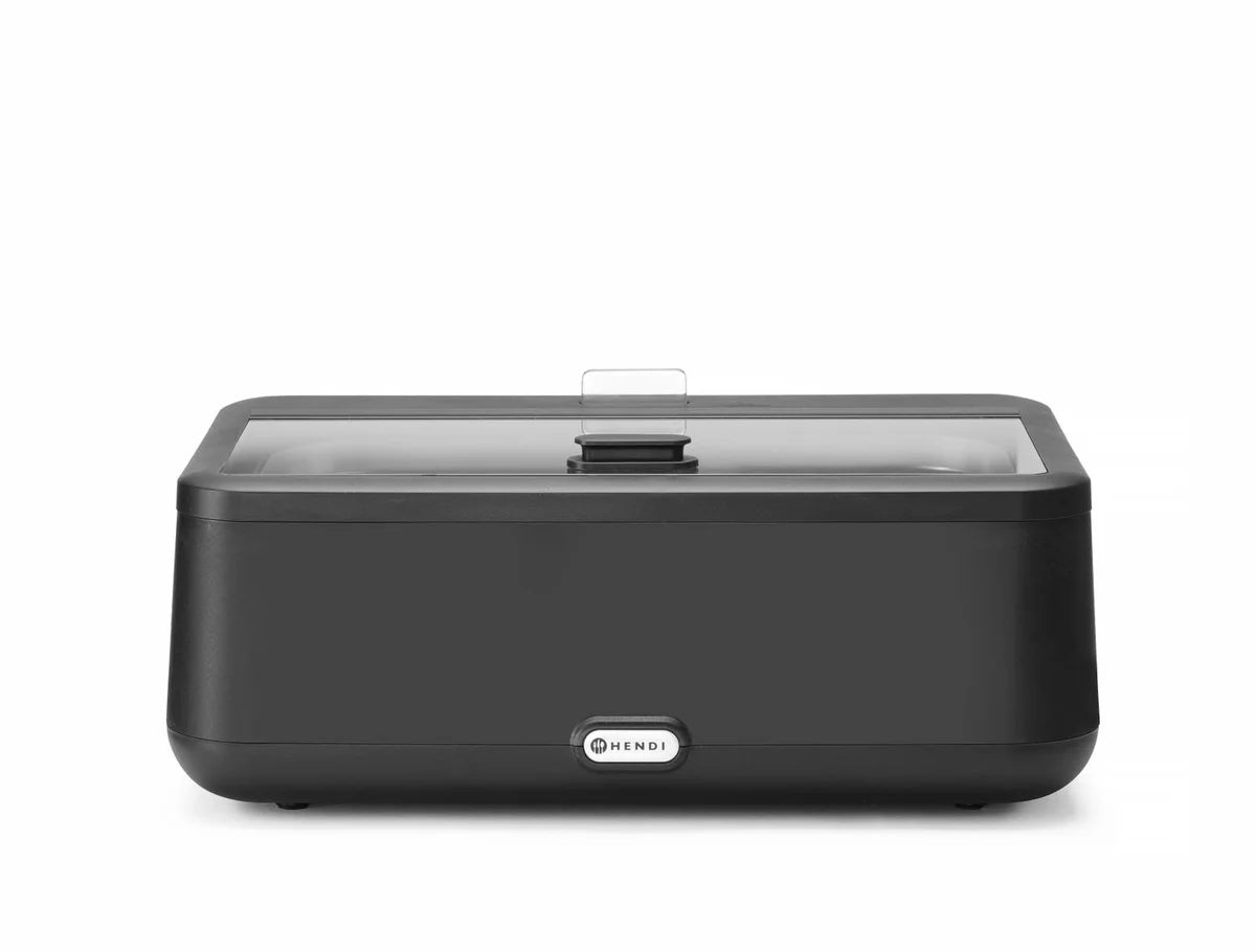 Hendi UNIQ Chafing Dish, Schwarz, 220-240V/700W, 607x402x(H)245mm