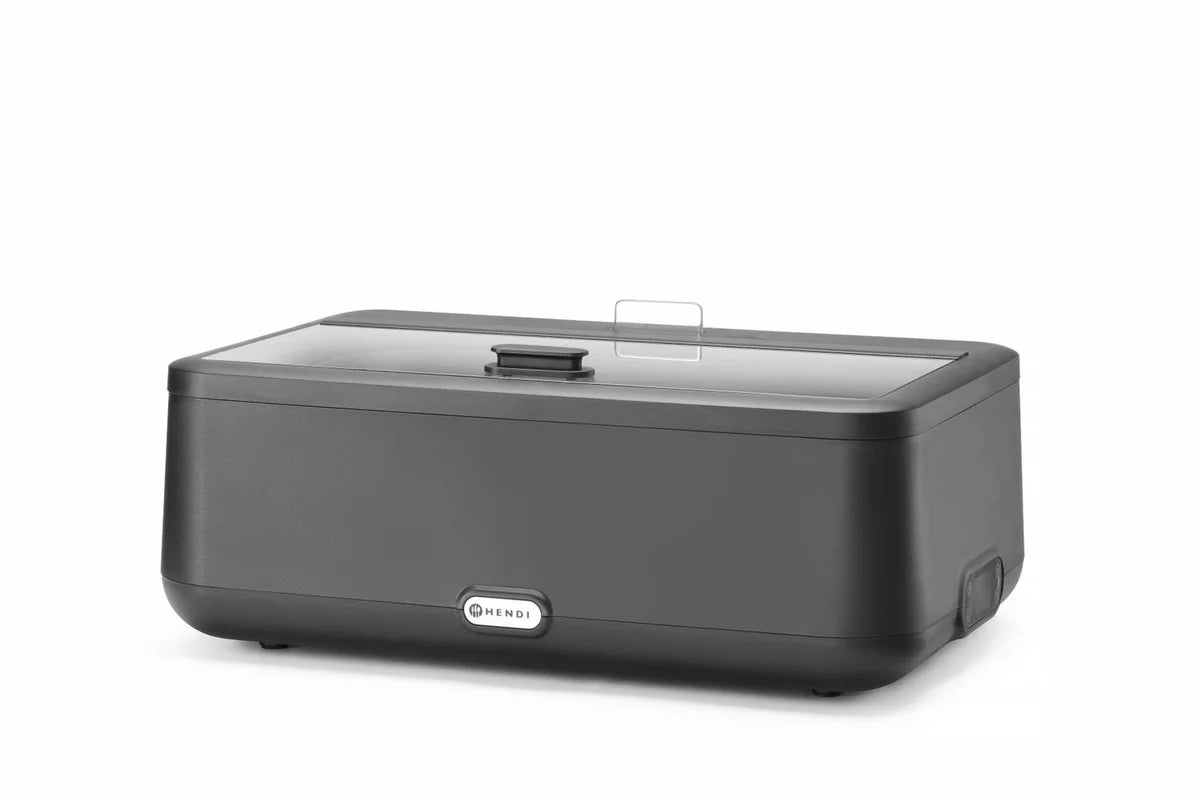 Hendi UNIQ Chafing Dish, Schwarz, 220-240V/700W, 607x402x(H)245mm