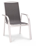 barths Stapelsessel Palermo silber/anthrazit