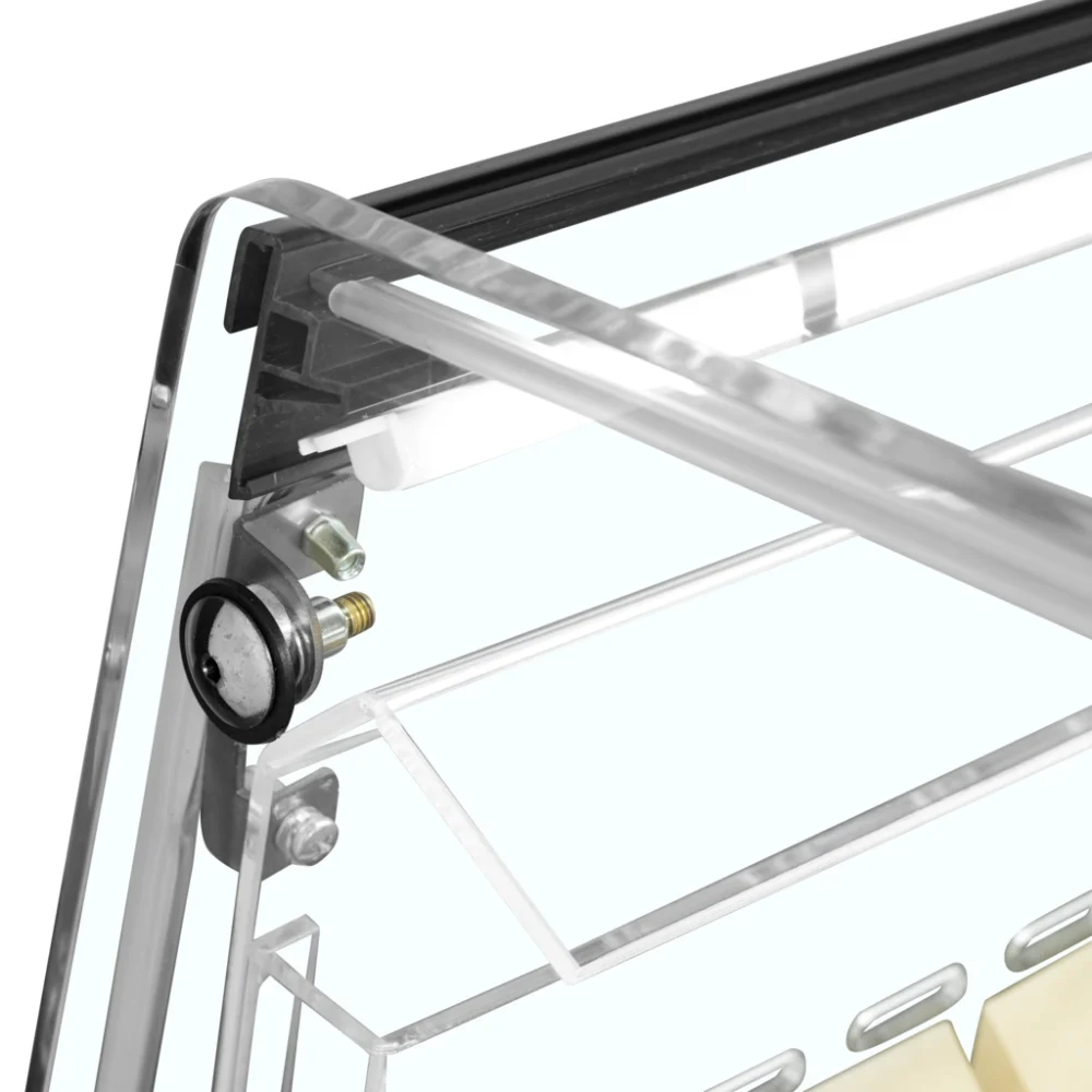 Tefcold Impuls-Kühlinsel PDC126 VS SL LED, schwarz