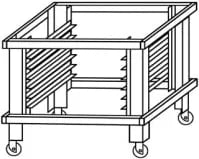 Untergestell S/95, für serieP P110G A und serieP P110G 2-A