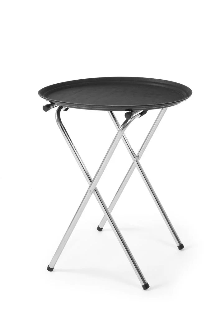 Serviertablett, schwarz - oval 735x600x35 mm