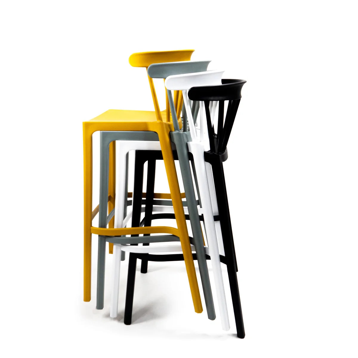 FEROS Windson Barhocker gelb