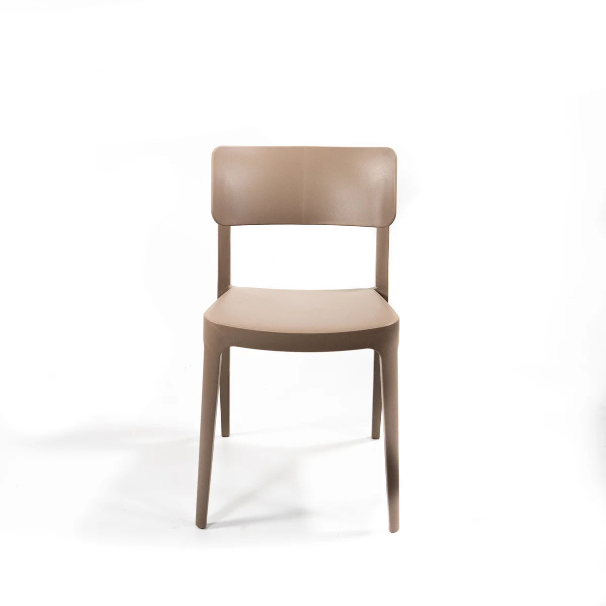 Feros Wing Chair Sand Beige, Stapelstuhl Kunststoff
