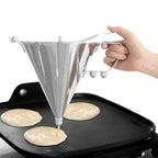 Kitchen Line Fondant-Trichter Edelstahl 1,5 L