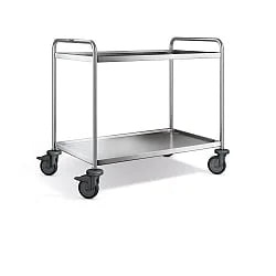 B.PRO Servierwagen SW 10 x 6-2, Kunststoffrollen