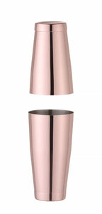 Hendi Tin-on-Tin Boston Shaker, Bar up, 0,8L, Kupfer, Ø 90mm