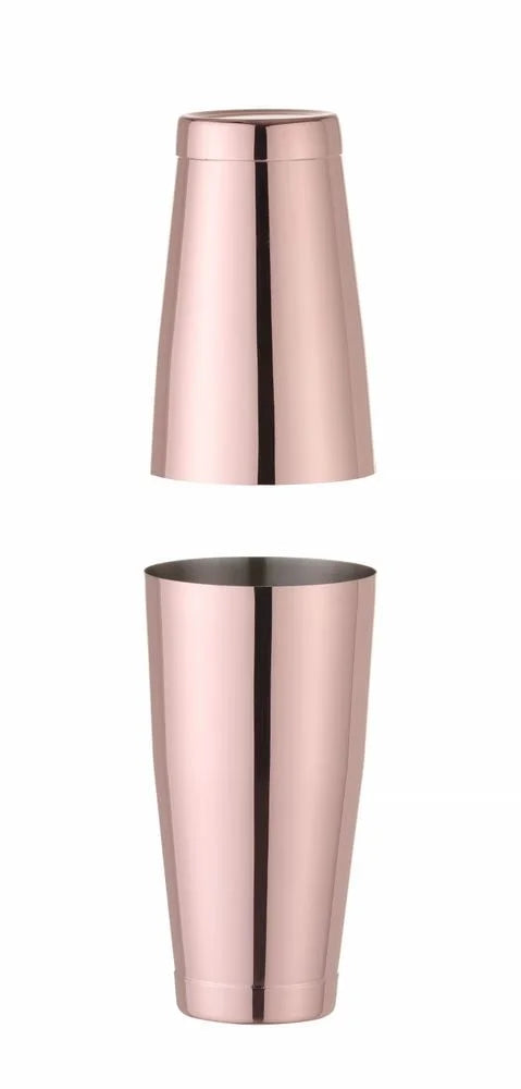 Hendi Tin-on-Tin Boston Shaker, Bar up, 0,8L, Kupfer, Ø 90mm