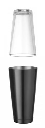 Hendi Boston Shaker, Bar up, 0,8L, Schwarz, Ø x(H)mm