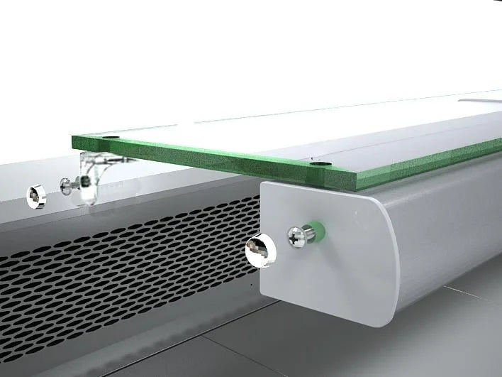 Glas-Zwischenablage PROFI 150 für KTR-PROFI150
