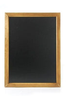 Wandtafel / Kreidetafel mit Holzrahmen, 400 x 600 mm