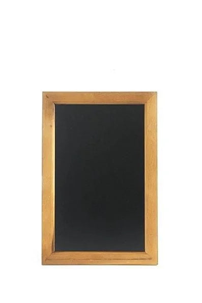 Wandtafel / Kreidetafel mit Holzrahmen, 400 x 600 mm