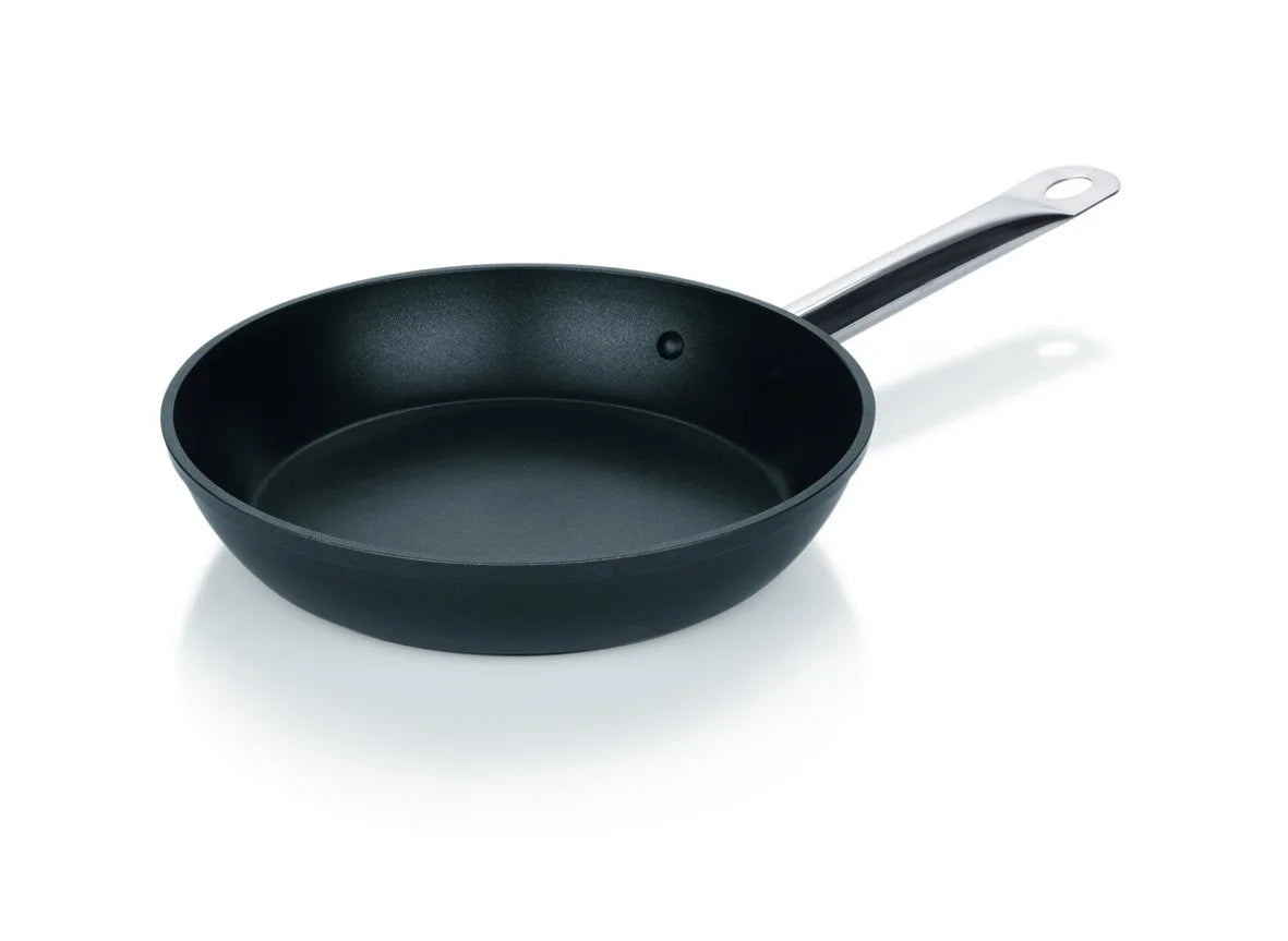WAS Germany Aluguss Pfanne mit CNS Griff für Induktion, 28cm