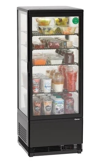 Bartscher Mini-Kühlvitrine 98L-SW