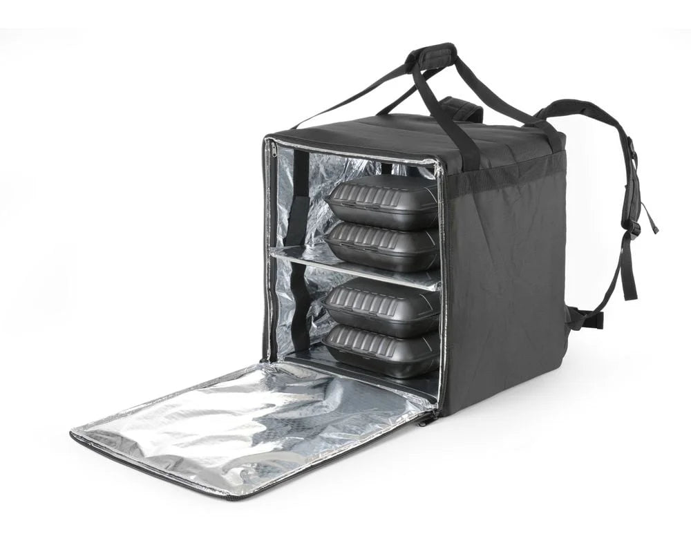 Hendi Thermo-Transportrucksack, 75,2L, Schwarz, 410x410x(H)480mm