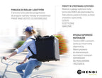 Hendi Thermo-Transportrucksack, 75,2L, Schwarz, 410x410x(H)480mm