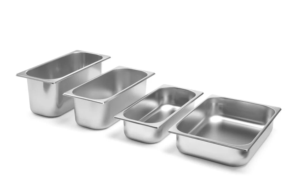Eisbehälter aus Edelstahl - 360x250x80mm - 5 L