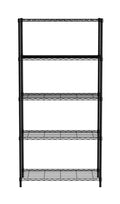 Regalsystem mit 4+1 Regalfächer, mit Stellfüßen, 184cm Höhe