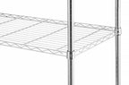 Regalsystem mit 4+1 Regalfächer, mit Stellfüßen, 184cm Höhe