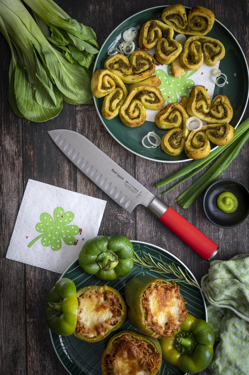 Santoku, Red Spirit, 18 cm