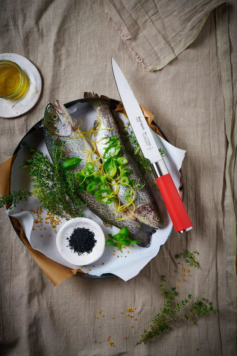 Filetiermesser Flex, Red Spirit, 18 cm