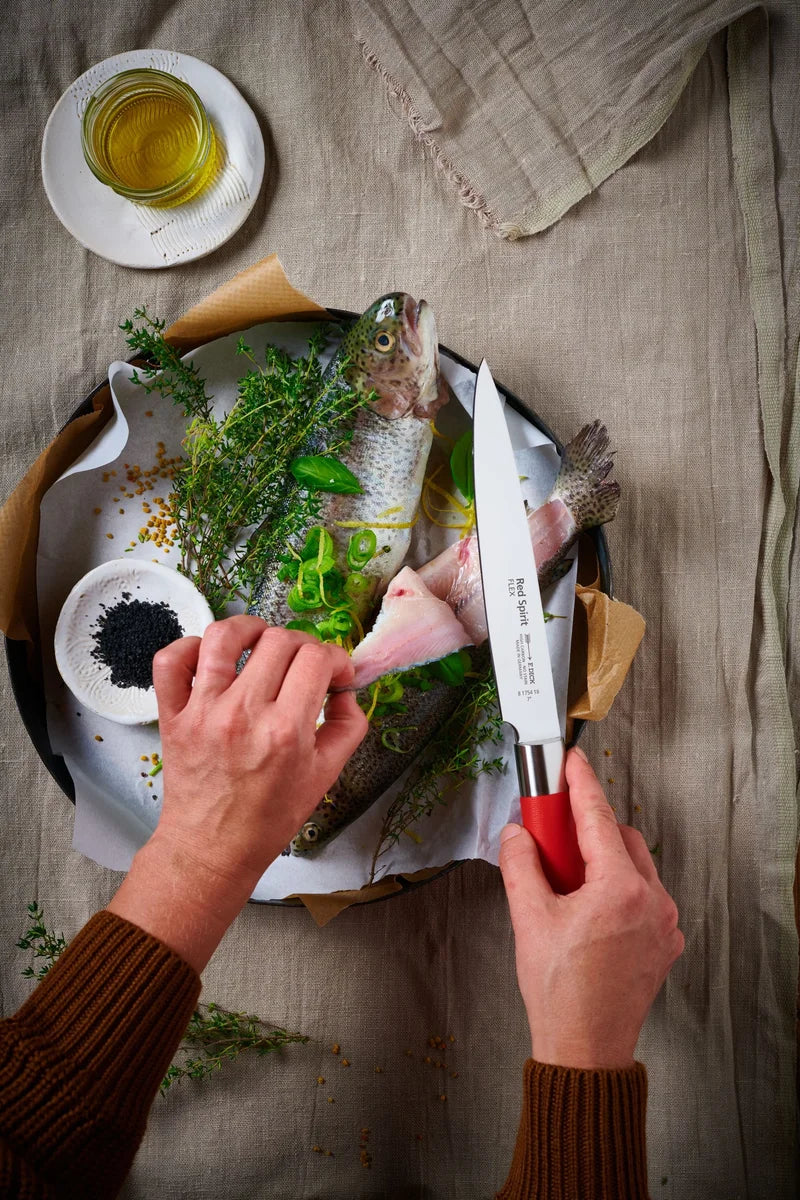 Filetiermesser Flex, Red Spirit, 18 cm