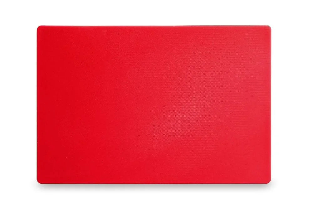 Schneidbrett 45 x 30 x 1,3 cm - HDPE rot