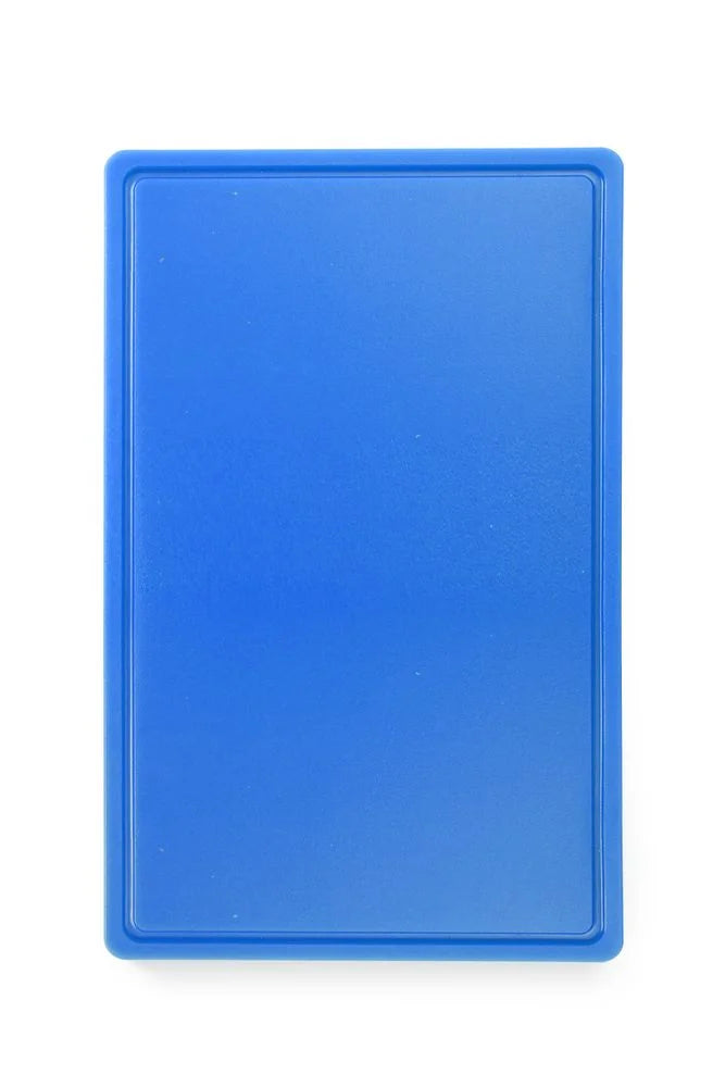 Schneidbrett GN 1/1 - 53 x 32,5 x 1,5 cm - HDPE blau