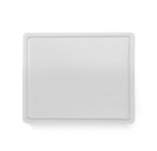 Schneidbrett GN 1/2 - 32,5 x 26,5 x 1,2 cm - HDPE weiß