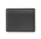 Hendi Schneidbretter HACCP Gastronorm 1/2, GN 1/2, Schwarz, 325x265mm