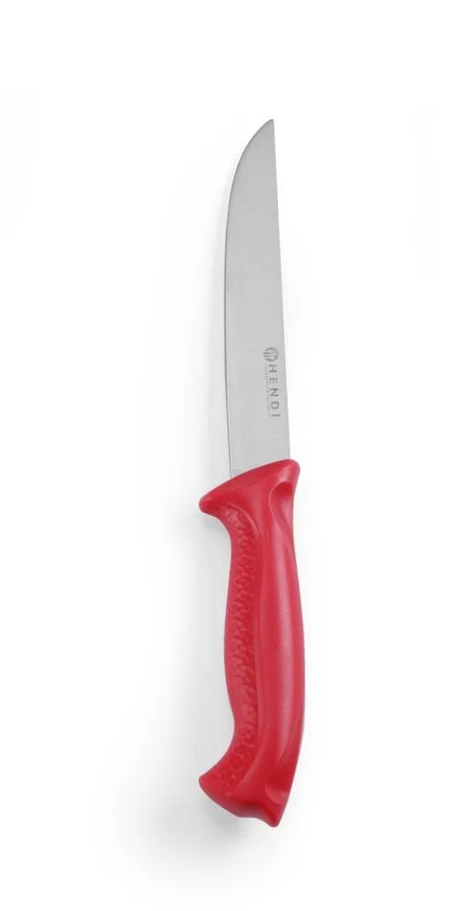 Fleischmesser Kunststoffgriff rot 150 mm