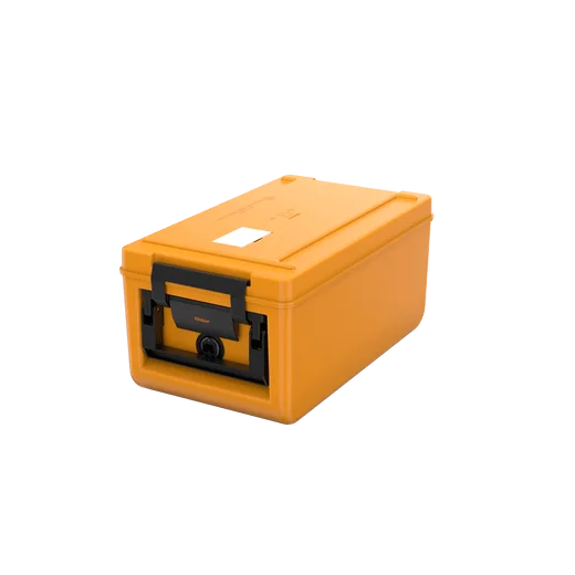 Rieber Thermobox 26 Liter Toplader beheizt, orange
