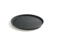 Serviertablett rund - 360mm - schwarz