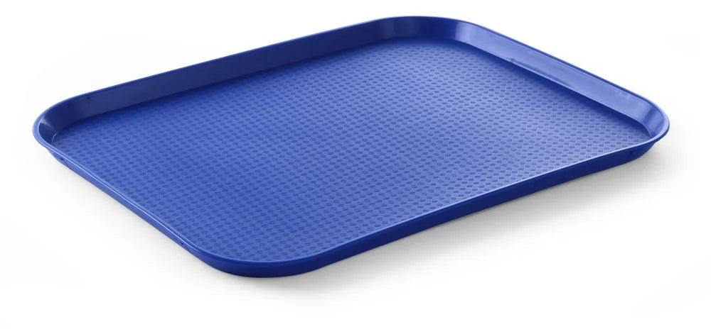 Serviertablett aus Polypropylen, schwarz 360x460 mm