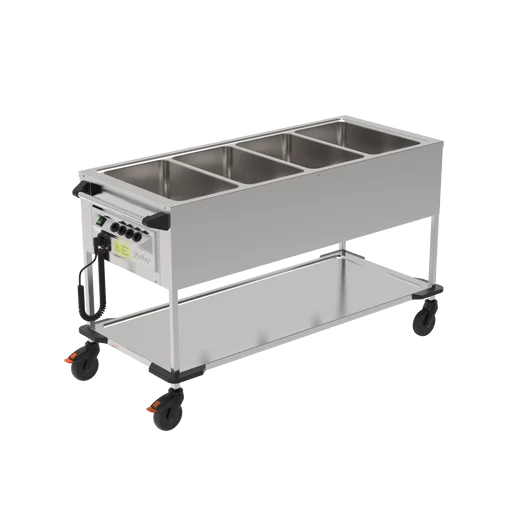 Rieber Bain-Marie-Wagen 4x GN1/1