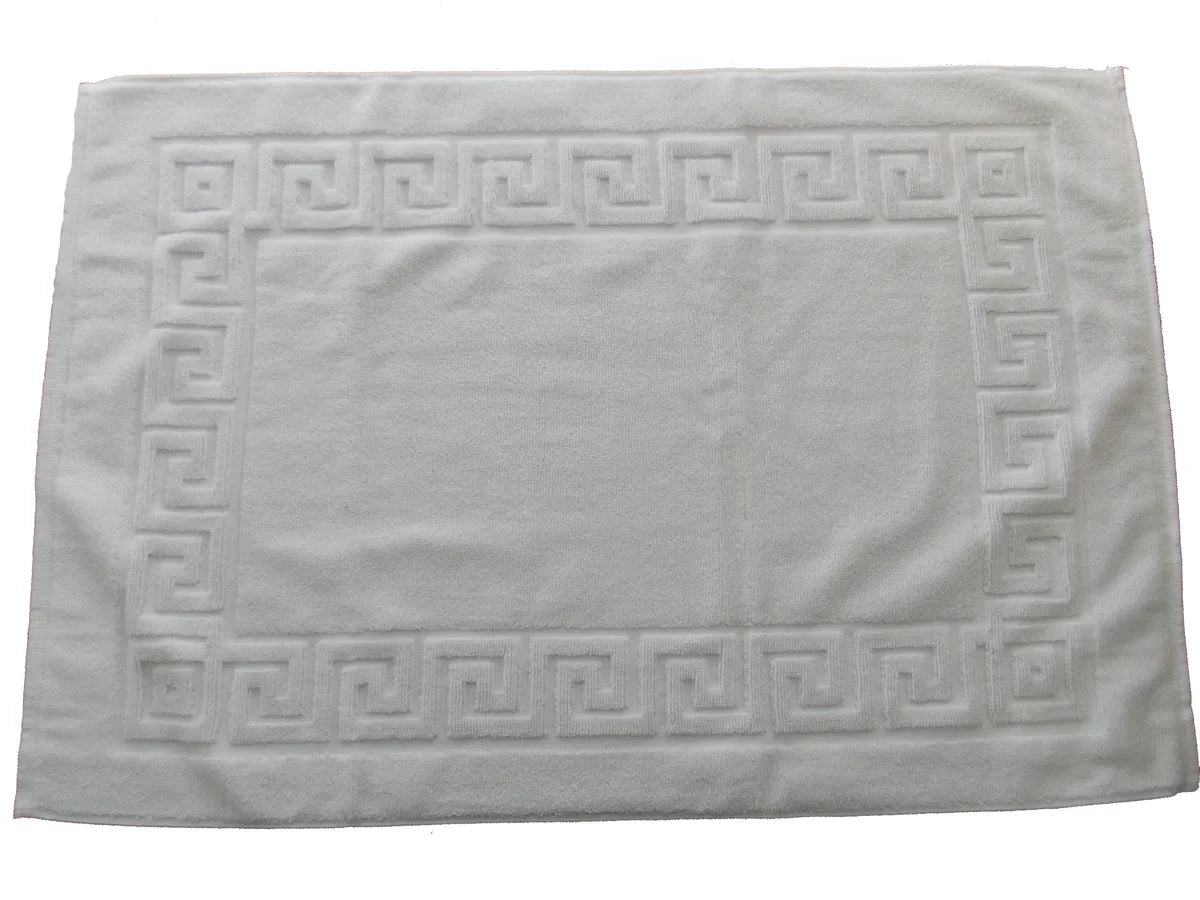 Badematte Zwirnfrottier 50x70cm - 500 Gr./m2