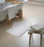 Badematte Zwirnfrottier 50x70cm - 500 Gr./m2