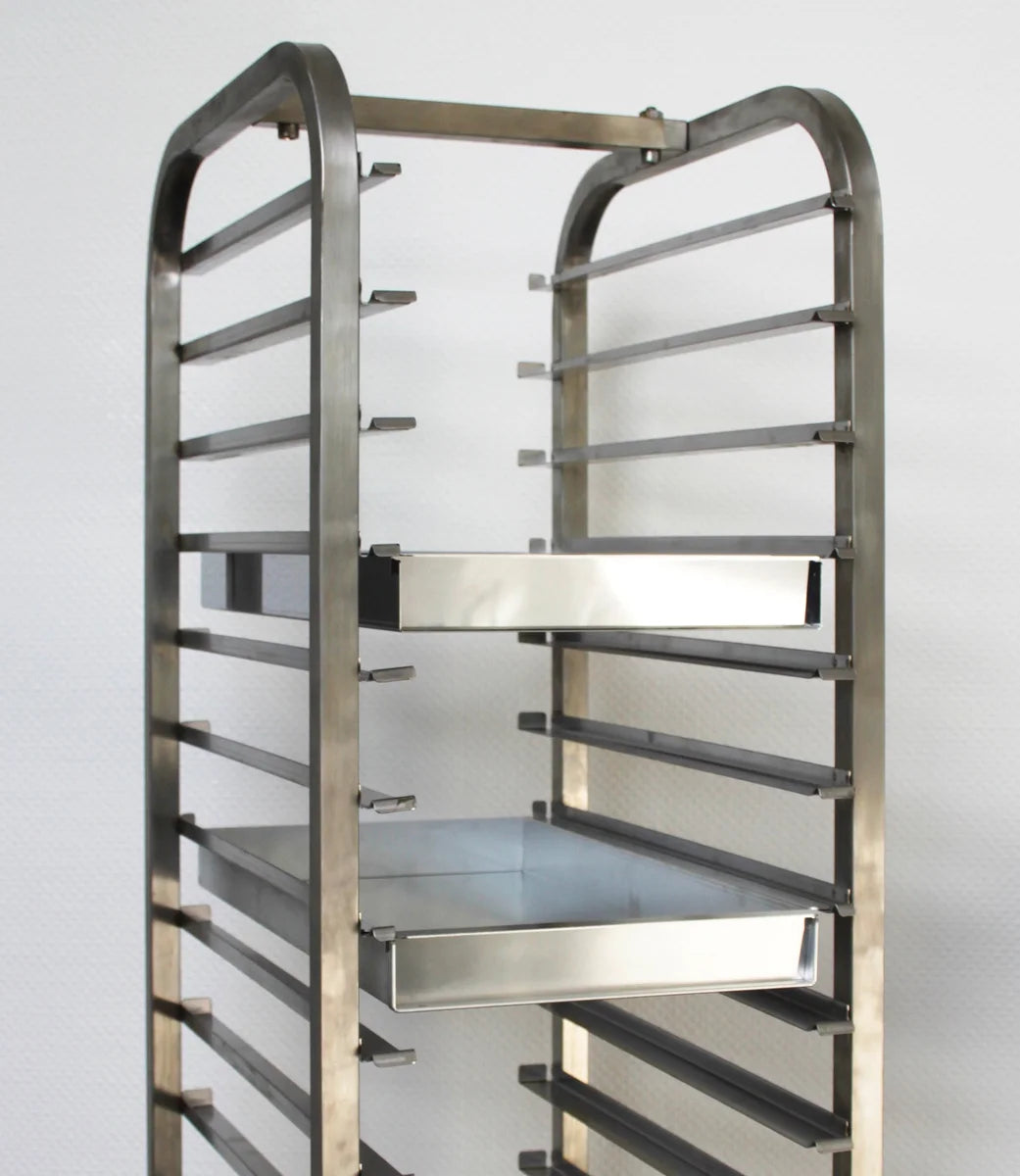 Schneider GN 1/1 Aluminium Schnittkuchenblech mit Vorsatzschiene