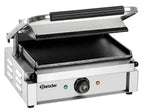 Elektro-Kontaktgrill 2,2 kW Grillplatten glatt