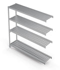 Einhängeregal Profi 2280 x 400 x 1670 mm, 4 Böden