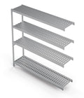 Einhängeregal Profi 850 x 400 x 1670 mm, 4 Böden