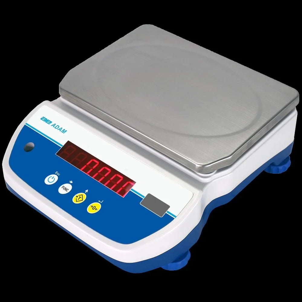 AE Adam Aqua ABW-S Wasserfeste Edelstahlwaagen, Kapazität 16kg/ Lesbarkeit 1g